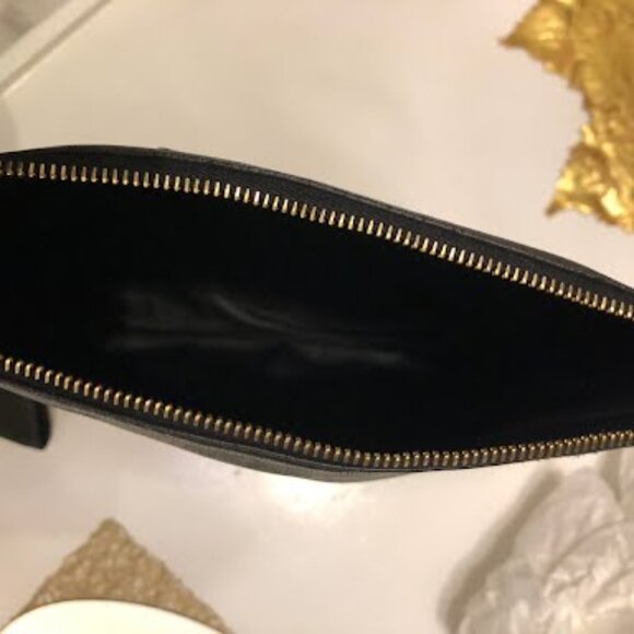 Marni Wristlet Pouch Black + Gold - Picture 4 of 4